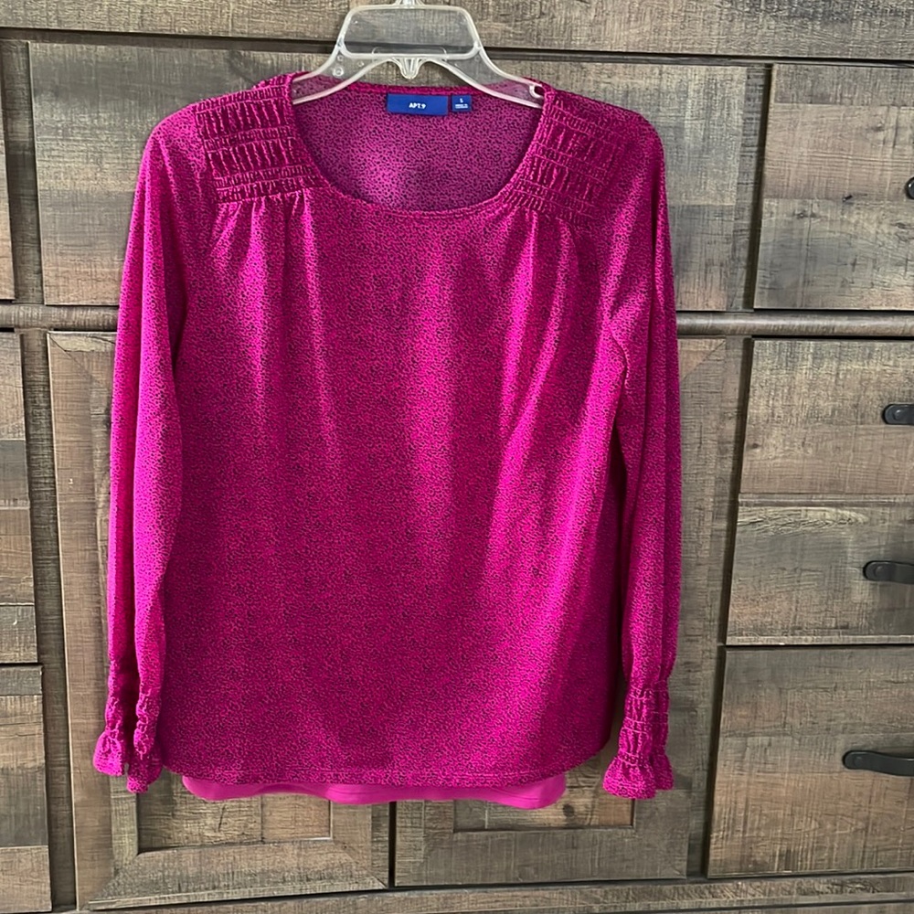 Long sleeve blouse